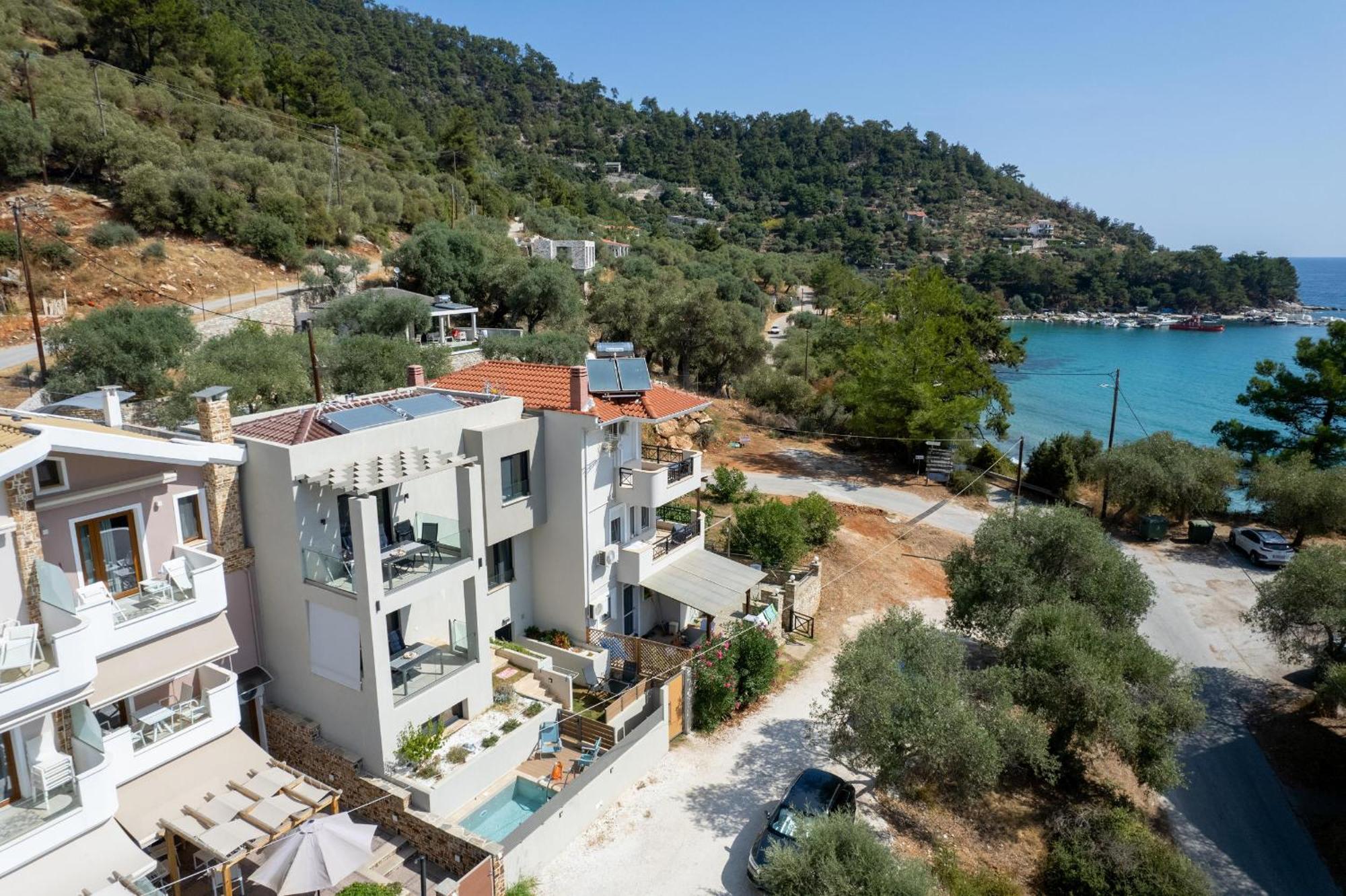 Apartmán Archetypo Luxury Living Chrysi Ammoudia Exteriér fotografie